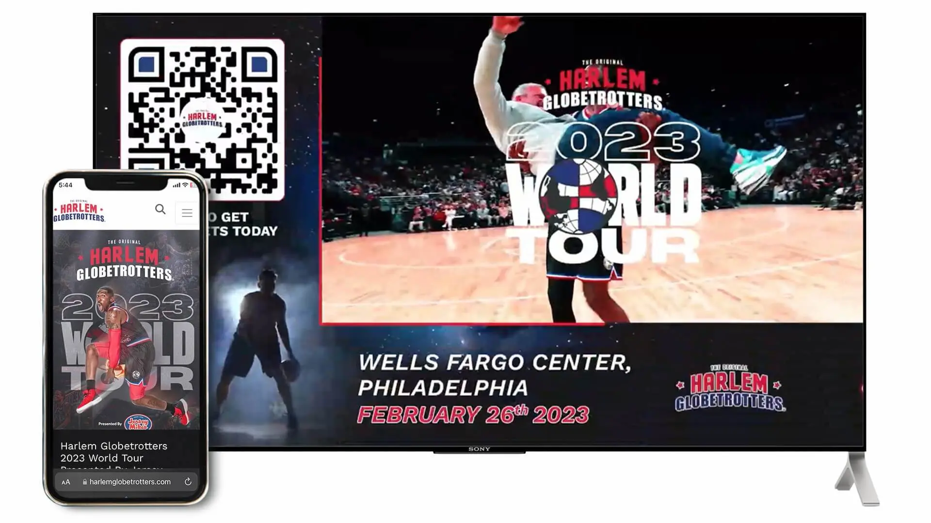 VDO.AI Elevates the Harlem Globetrotters' Philadelphia Event with Engagement-driven CTV Advertising